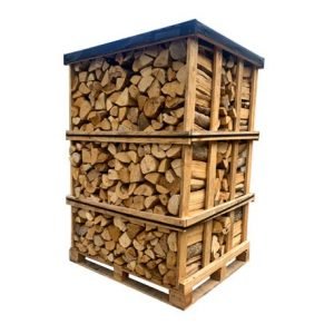 Palette de bûches en bois 30 cm – lot de 3